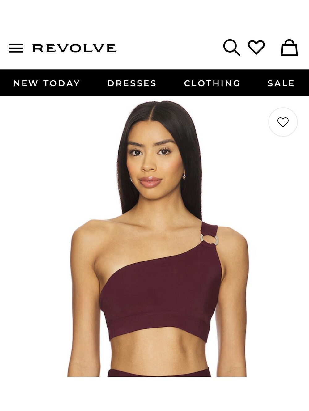 O-bra In Plum Heroine Sport REVOLVE Size MEDIUM NWT
